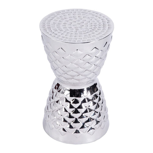 Butler Specialty Company - Hudson Drum End Table, Silver - 5793025 View 1