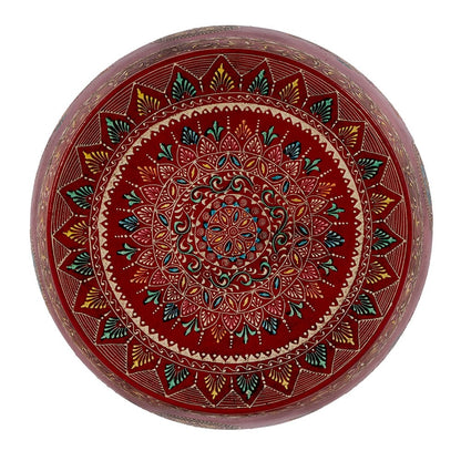 Butler Specialty Company - Imani 17" W Round Iron Drum Side Table, Red - 5833290 View 4