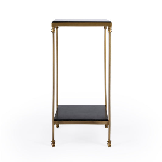 Butler Specialty Company - Imogen Iron and Granite Side Table, Black - 5619414