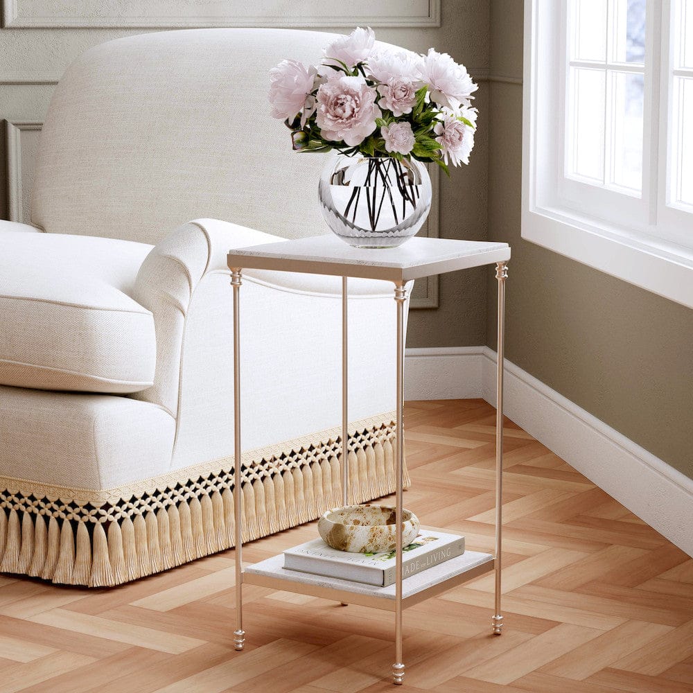 Butler Specialty Company - Imogen Marble Side Table, White - 5619425 view 7