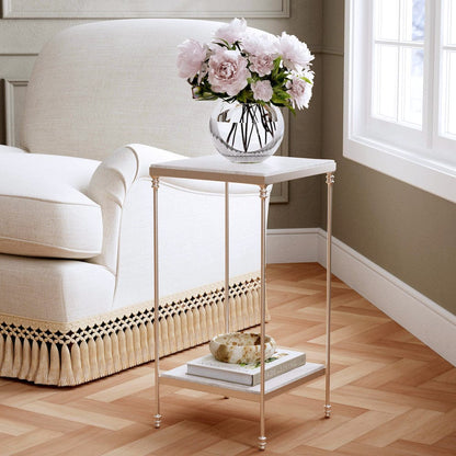 Butler Specialty Company - Imogen Marble Side Table, White - 5619425 view 7