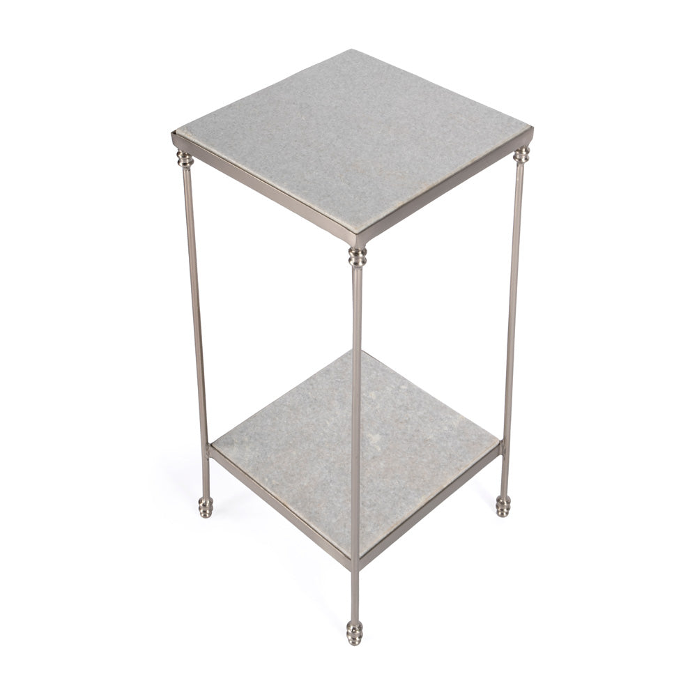 Butler Specialty Company - Imogen Marble Side Table, White - 5619425