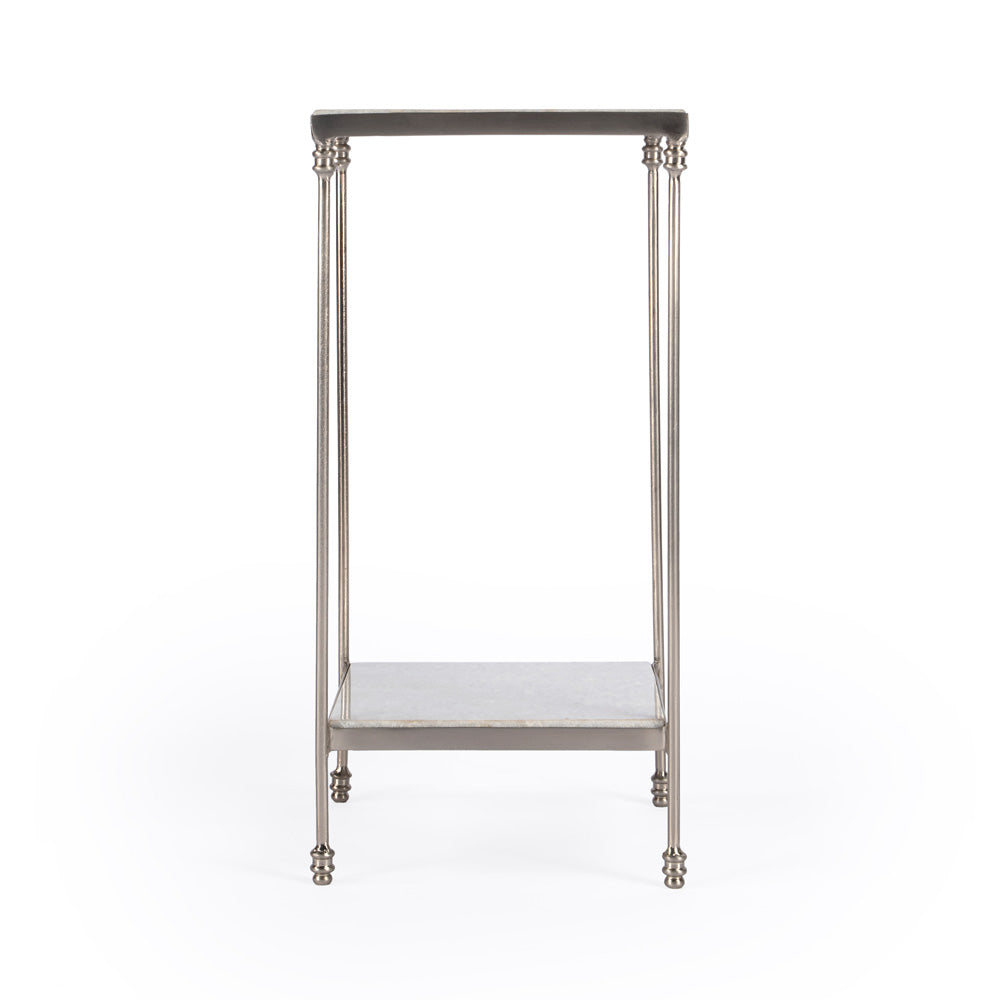 Butler Specialty Company - Imogen Marble Side Table, White - 5619425