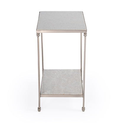 Butler Specialty Company - Imogen Marble Side Table, White - 5619425