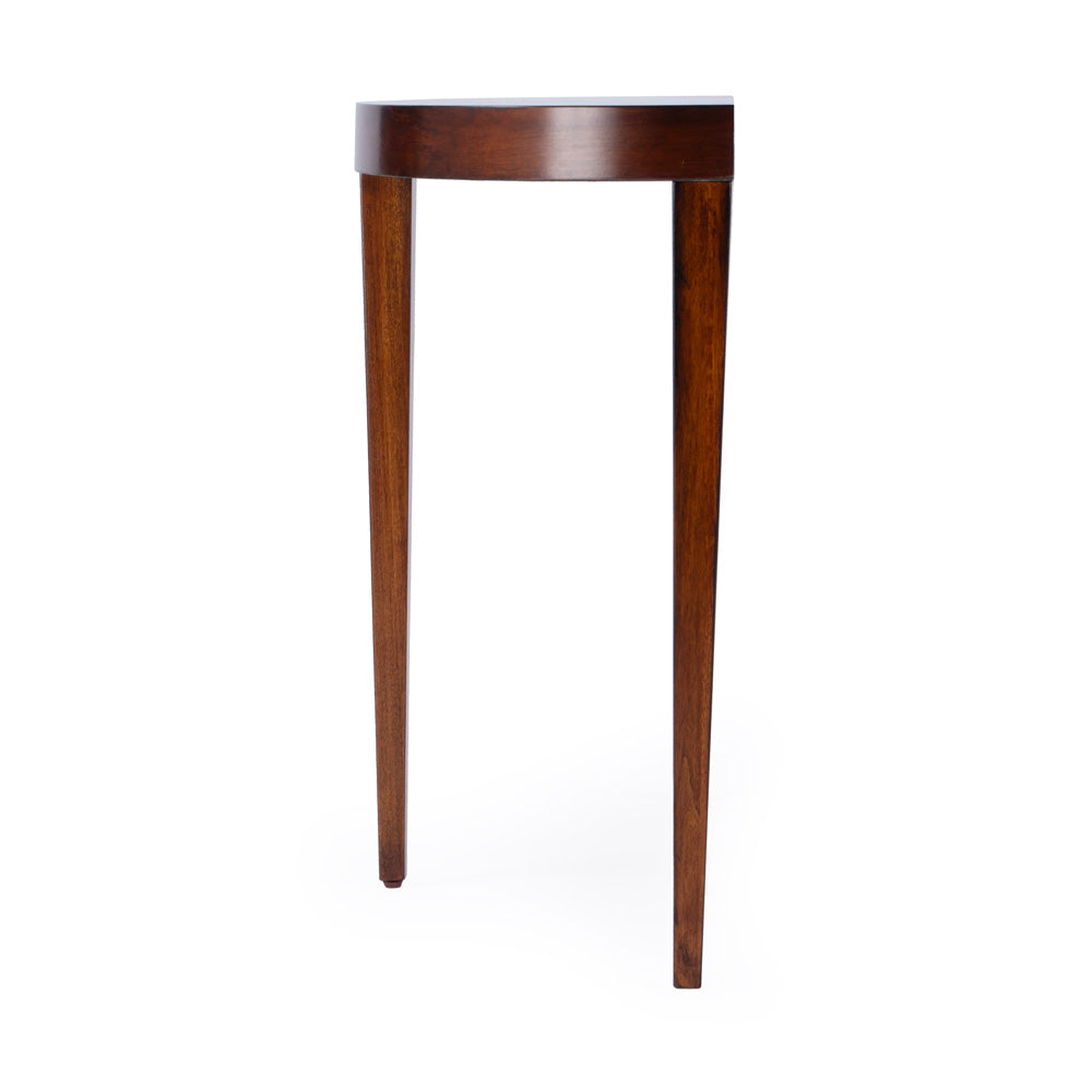 Butler Specialty Company - Ingrid 36 in. Demilune Wood Console Table, Brown - 5700011