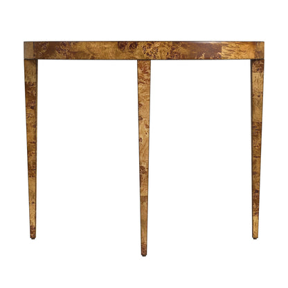 Butler Specialty Company - Ingrid 36 in. Demilune Wood Console Table, Darker Brown - 5700442