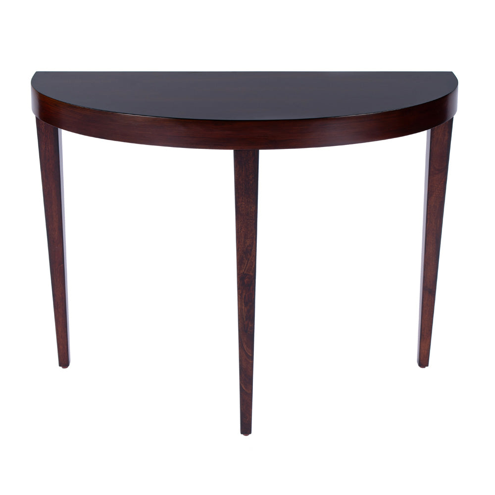 Butler Specialty Company - Ingrid 36 in. Demilune Wood Console Table, Medium Brown - 5700024 view 2
