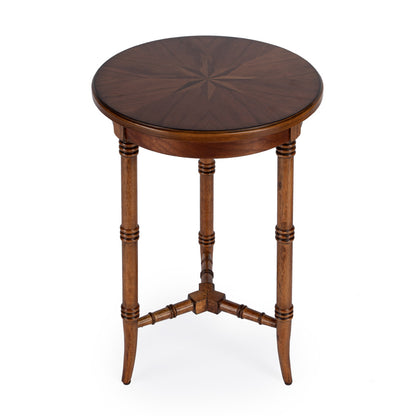 Butler Specialty Company - Isla 16 in. W Round Wood Side Table, Medium Brown - 3615101
