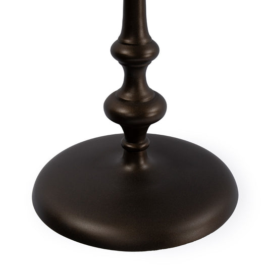 Butler Specialty Company - Ivanna 11.75 in. W Round Metal Side Table, Bronze - 5593025