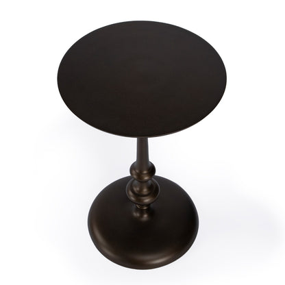 Butler Specialty Company - Ivanna 11.75 in. W Round Metal Side Table, Bronze - 5593025
