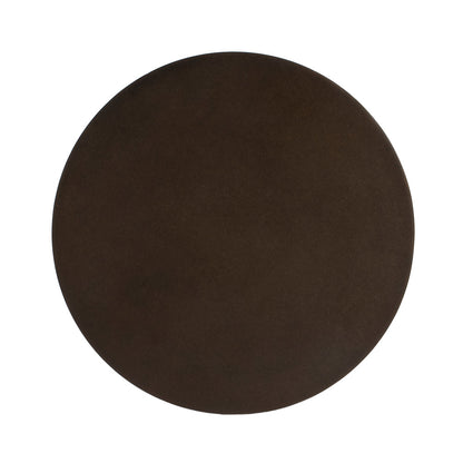 Butler Specialty Company - Ivanna 11.75 in. W Round Metal Side Table, Bronze - 5593025