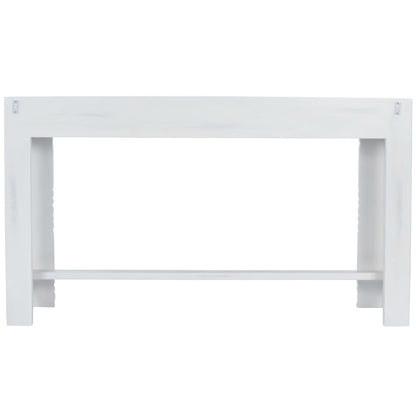 Butler Specialty Company - Artifacts - Janta 55.5 in. W Rectangular Wood 3 Drawer Console Table, White - 2069290_CLOSEOUT