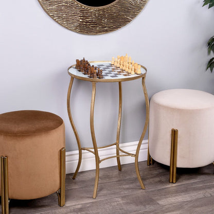Butler Specialty Company - Judith Antique Game Table, Gold - 5341025 view 7