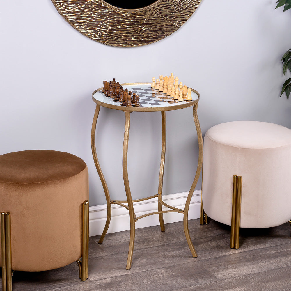 Butler Specialty Company - Judith Antique Game Table, Gold - 5341025