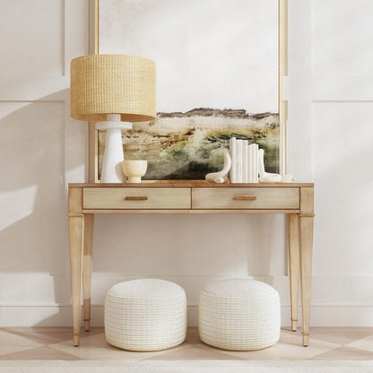 Butler Specialty Company - Kai 45 in. W Rectangular Wood 2 Drawer Console Table, Beige - 5714424 view 6