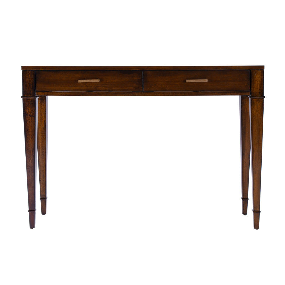 Butler Specialty Company - Kai 45 in. W Rectangular Wood 2 Drawer Console Table, Medium Brown - 5714011