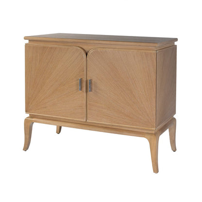 Butler Specialty Company - Karolina 40 in. W Wood 2 Door Accent Cabinet w Interior Shelves, Light Brown - 5908070 View 1