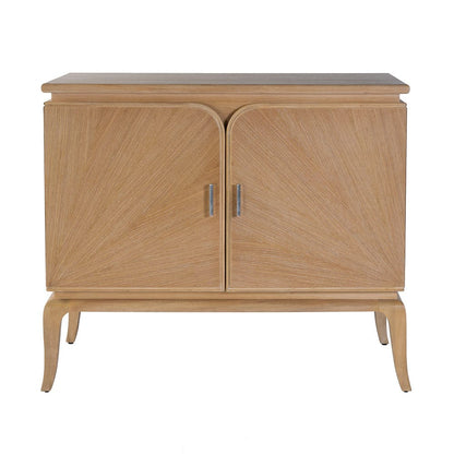 Butler Specialty Company - Karolina 40 in. W Wood 2 Door Accent Cabinet w Interior Shelves, Light Brown - 5908070 View 2