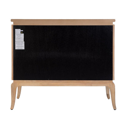 Butler Specialty Company - Karolina 40 in. W Wood 2 Door Accent Cabinet w Interior Shelves, Light Brown - 5908070 View 4