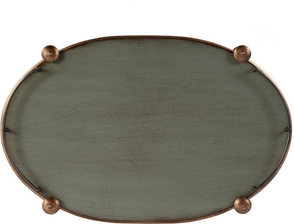 Butler Specialty Company Kathleen 31" W Wood 2 Tier Bar/Serving Cart on Casters  - Pastel Green - 1690482 view 3