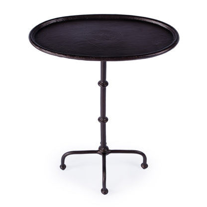 Butler Specialty Company - Kealy Outdoor Metal Pedestal Side Table, Bronze - 4002471