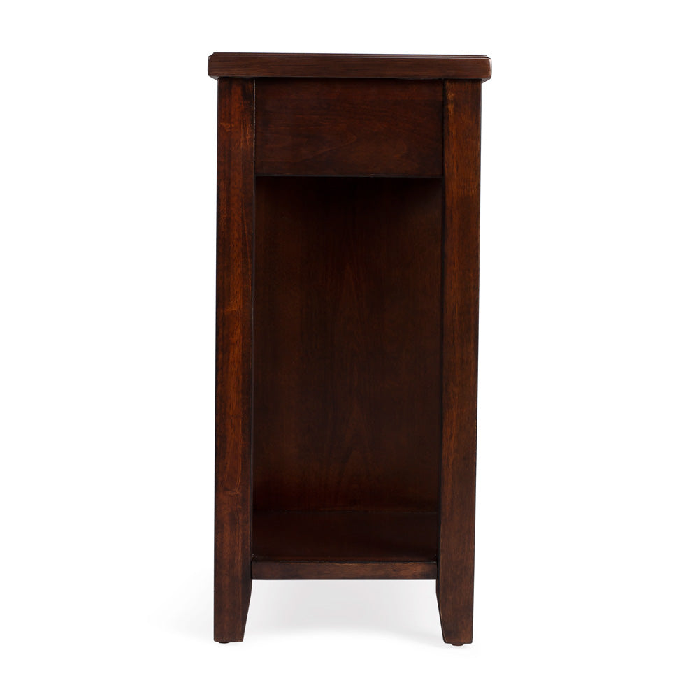 Butler Specialty Company - Kelton 11.5 in. W Rectangular Wood 4 Drawer Side Table, Dark Brown - 9250024