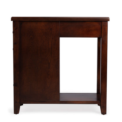 Butler Specialty Company - Kelton 11.5 in. W Rectangular Wood 4 Drawer Side Table, Dark Brown - 9250024