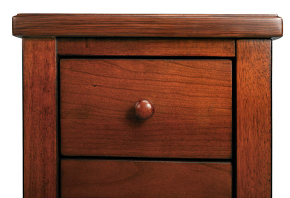 Butler Specialty Company - Kelton 11.5 in. W Rectangular Wood 4 Drawer Side Table, Medium Brown - 9250101