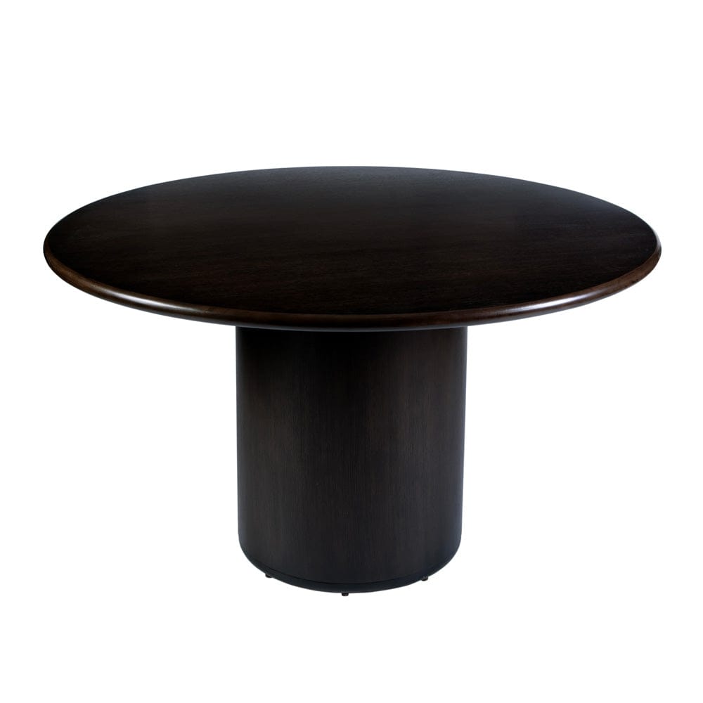 Butler Specialty Company - Kersten 54 In. W Round Wood Single Pedestal Base Dining Table, Coffee - 5988059 view 1