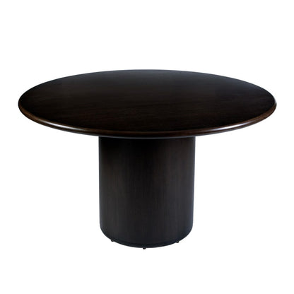 Butler Specialty Company - Kersten 54 In. W Round Wood Single Pedestal Base Dining Table, Coffee - 5988059 view 1