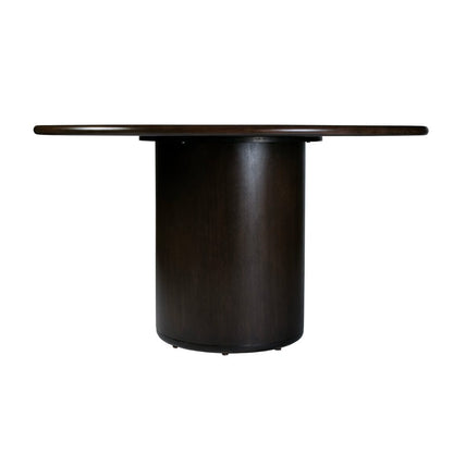 Butler Specialty Company - Kersten 54 In. W Round Wood Single Pedestal Base Dining Table, Coffee - 5988059 view 3