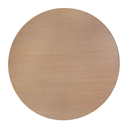 Butler Specialty Company - Kersten 54 In. W Round Wood Single Pedestal Base Dining Table, Light Brown - 5988506 view 2