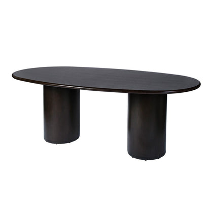 Butler Specialty Company - Kersten 84 in. W Oval Wood Double Pedestal Base Dining Table, Coffee - 5987059 view 1