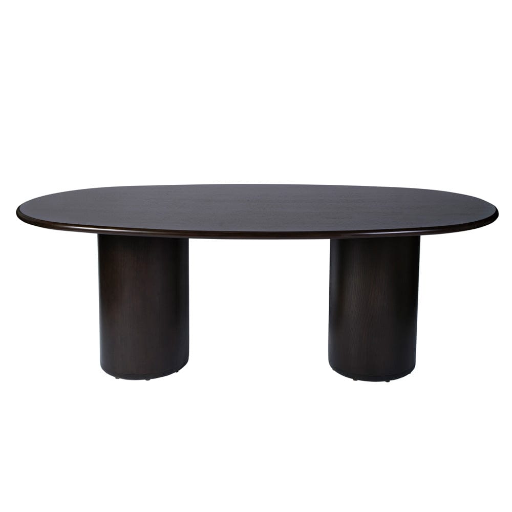 Butler Specialty Company - Kersten 84 in. W Oval Wood Double Pedestal Base Dining Table, Coffee - 5987059 view 3