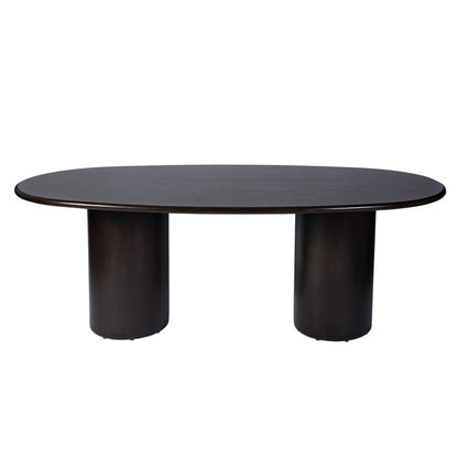 Butler Specialty Company - Kersten 84 in. W Oval Wood Double Pedestal Base Dining Table, Coffee - 5987059 view 3