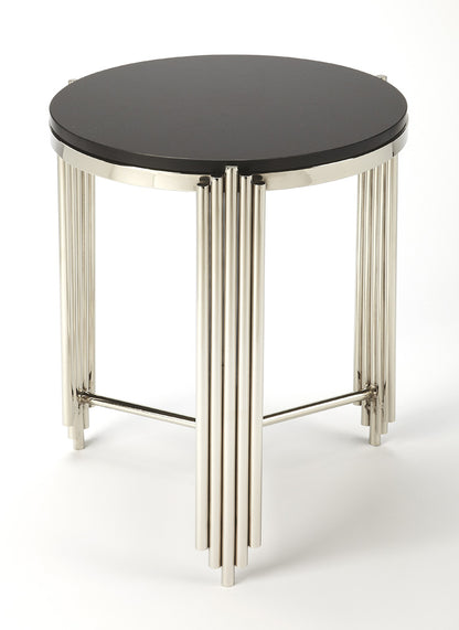 Butler Specialty Company - Khalifa Granite End Table, Black - 5310025