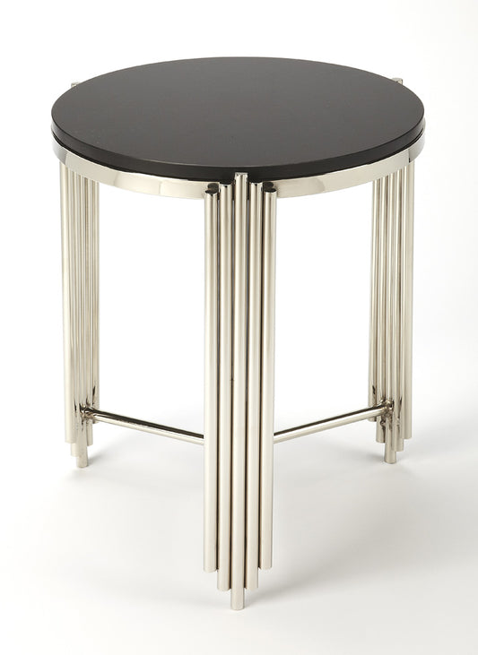 Butler Specialty Company - Khalifa Granite End Table, Black - 5310025