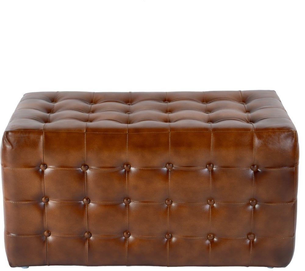 Butler Specialty Company Kingston 36 in. W Leather Upholstered Accent Bench  - Brown - 5881344 view 2