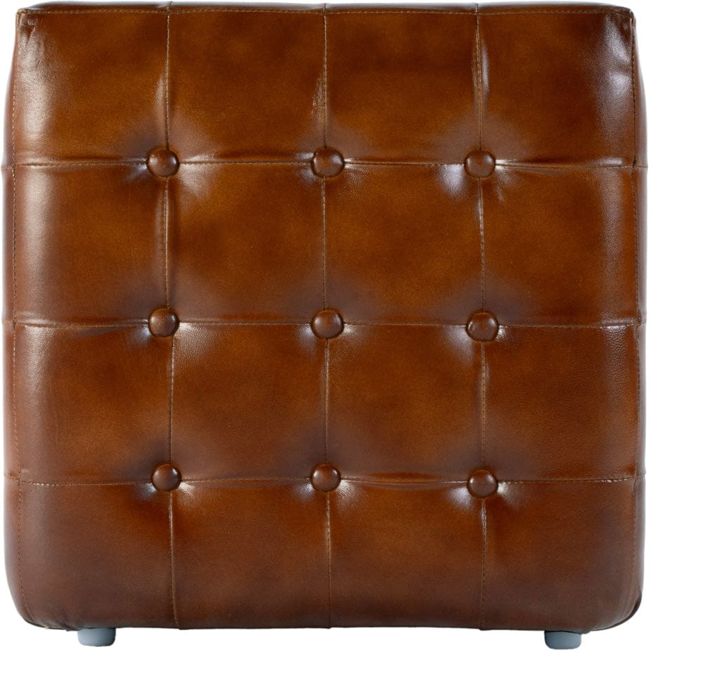 Butler Specialty Company Kingston 36 in. W Leather Upholstered Accent Bench  - Brown - 5881344 view 5