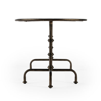 Butler Specialty Company - Kira 38 in. W Oval Metal Coffee Table, Silver - 1224025