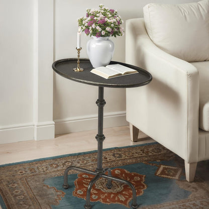 Butler Specialty Company - Kira Metal Pedestal Table, Gray - 4002025 view 2