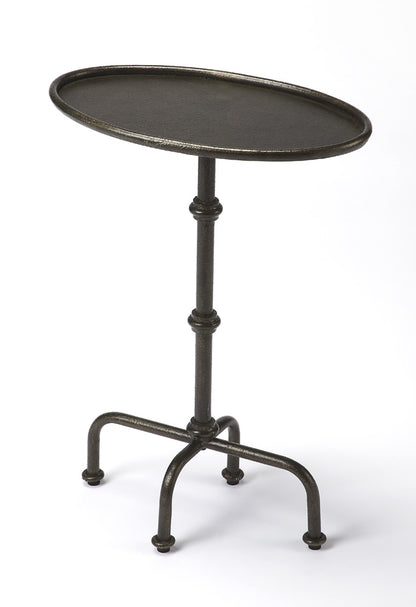 Butler Specialty Company - Kira Metal Pedestal Table, Gray - 4002025
