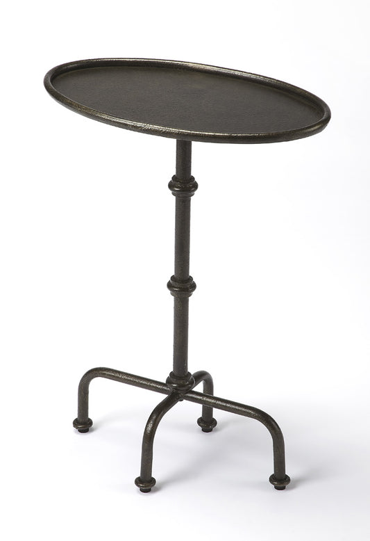 Butler Specialty Company - Kira Metal Pedestal Table, Gray - 4002025