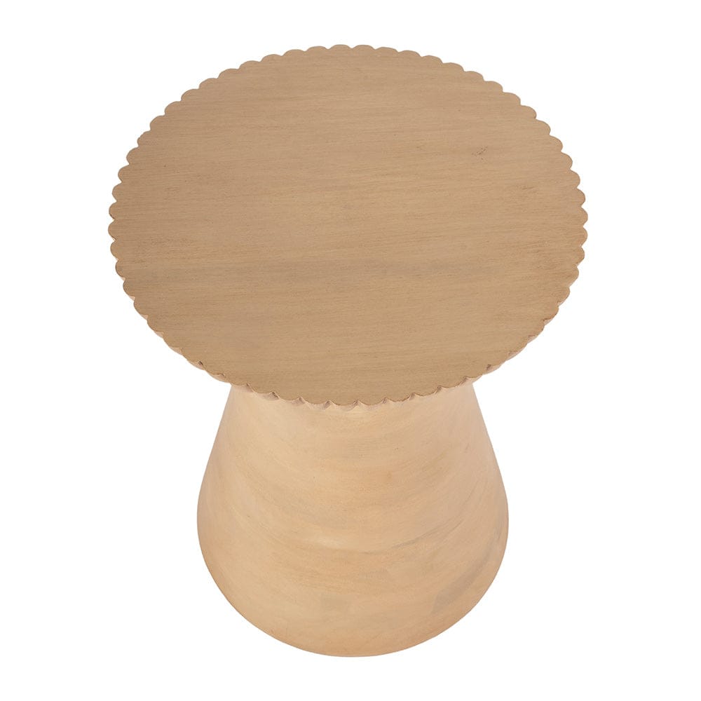 Butler Specialty Company - Kofi 14 in. W Round Wood Side Table, Brown - 5847140 View 3
