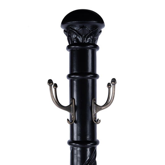 Butler Specialty Company - Heritage - Laird 70 in. H Wood Free-Standing Coat Rack With Umbrella Holder, Black - 971111