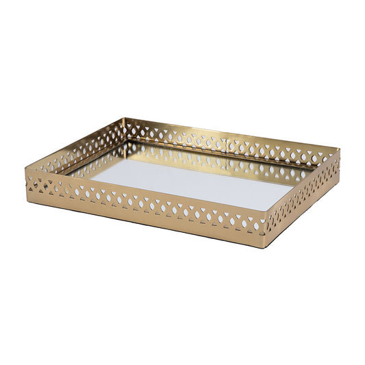 Butler Specialty Company - Lamont Rectangle Serving Tray, Gold - 5801016 View 1