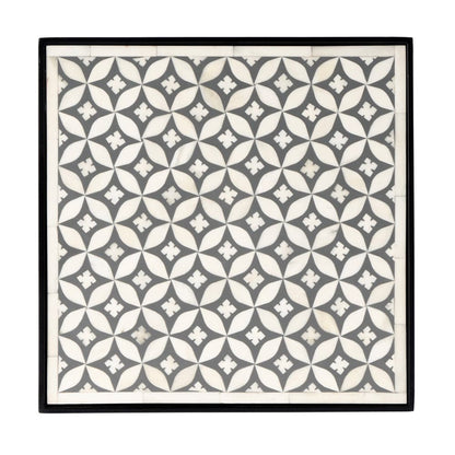 Butler Specialty Company - Lana Resin and Bone Inlay Side Table, Gray - 5785321 View 4
