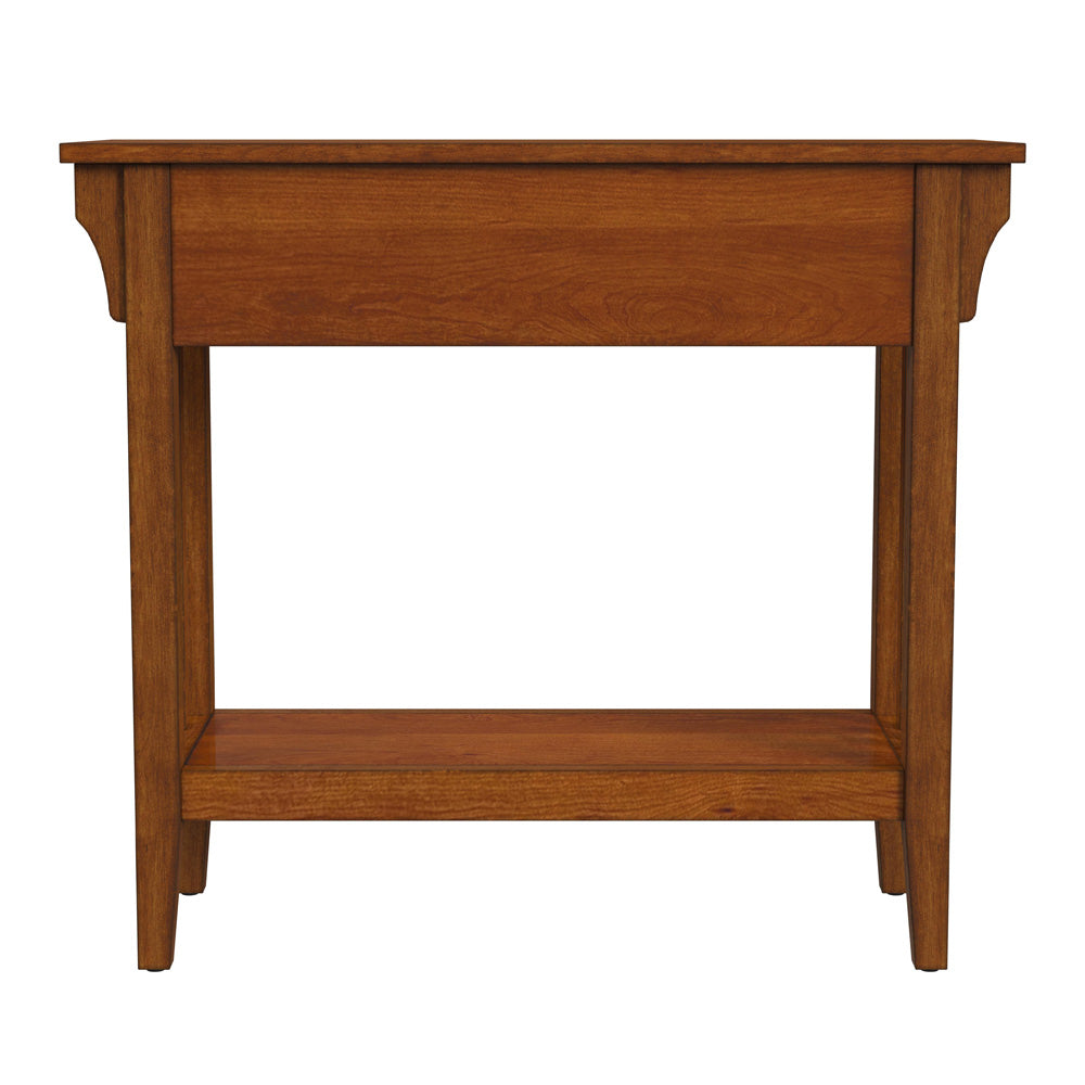 Butler Specialty Company - Larina Burl 2- Drawer Console Table, Medium Brown - 5217101