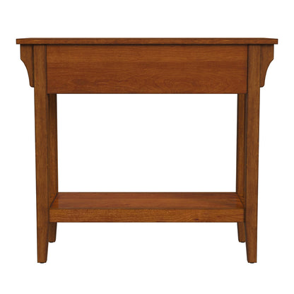 Butler Specialty Company - Larina Burl 2- Drawer Console Table, Medium Brown - 5217101