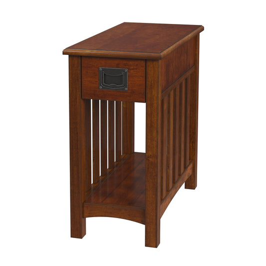 Butler Specialty Company - Larina One- Drawer Shaker Side Table, Light Brown - 5216101